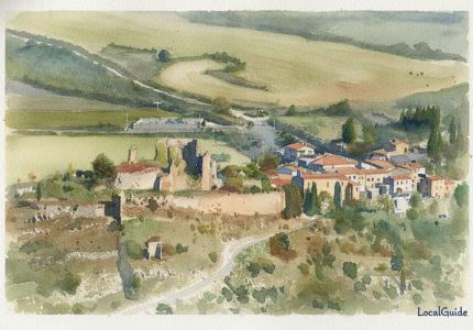 CHÂTEAU DE COUSTAUSSA (Katharerburg)