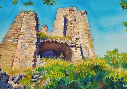 CHÂTEAU DE COUSTAUSSA (Katharerburg)